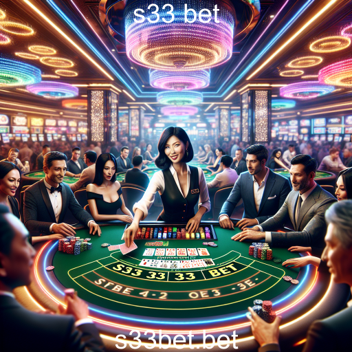 Experimente a Emoção do Cassino Ao Vivo na s33 bet