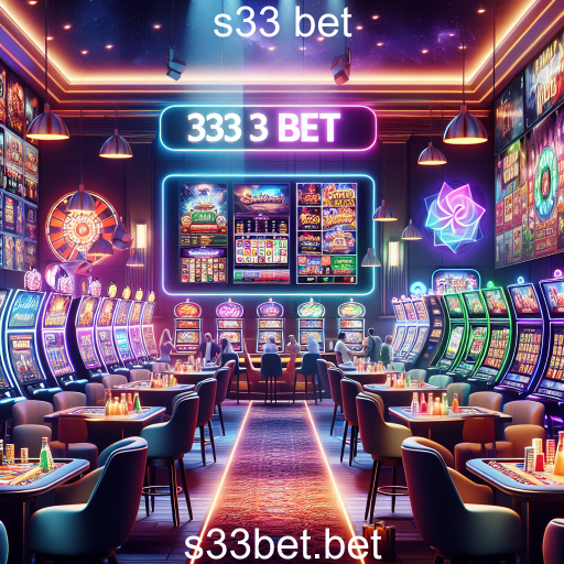 A Importância dos Fornecedores de Jogos no s33 bet